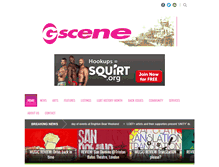 Tablet Screenshot of gscene.com